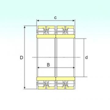 1000 mm x 1360 mm x 800 mm  ISB FCDP 200272800 Rolamentos cilíndricos