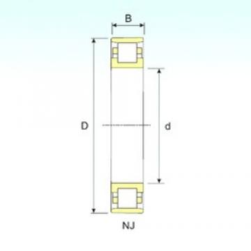 17 mm x 40 mm x 12 mm  ISB N 203 Rolamentos cilíndricos