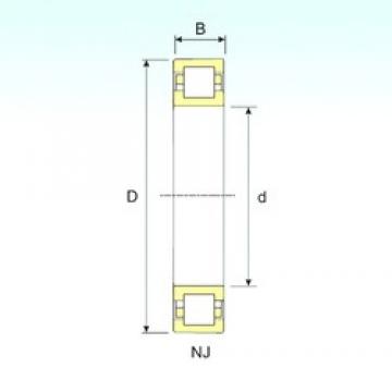 110 mm x 200 mm x 53 mm  ISB NUP 2222 Rolamentos cilíndricos