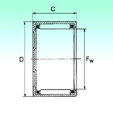 NBS BK 0709 Rolamentos de agulha