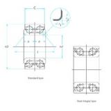 50 mm x 92 mm x 50 mm  FAG 805190W90 Rolamentos de esferas de contacto angular