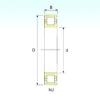 17 mm x 47 mm x 14 mm  ISB N 303 Rolamentos cilíndricos