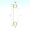 110 mm x 200 mm x 53 mm  ISB NUP 2222 Rolamentos cilíndricos