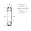 20 mm x 47 mm x 14 mm  NTN AC-6204ZZ Rolamentos de esferas profundas #1 small image