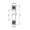 105 mm x 160 mm x 26 mm  FAG HCB7021-C-T-P4S Rolamentos de esferas de contacto angular