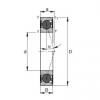 105 mm x 160 mm x 26 mm  FAG HCB7021-C-2RSD-T-P4S Rolamentos de esferas de contacto angular