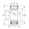 65 mm x 120 mm x 38,1 mm  FAG 3213-BD-2Z-TVH Rolamentos de esferas de contacto angular