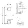 32 mm x 75 mm x 20 mm  NTN 63/32N Rolamentos de esferas profundas