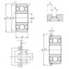 6 mm x 12 mm x 4 mm  NTN F-SC6A06ZZ1NR Rolamentos de esferas profundas