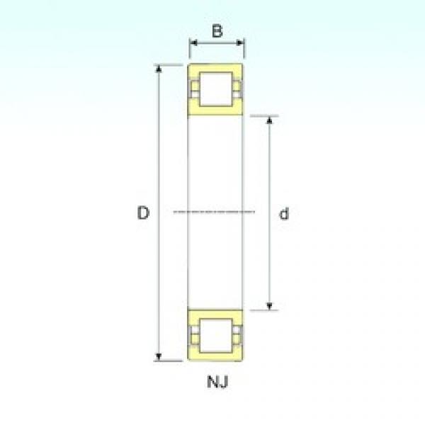 110 mm x 200 mm x 53 mm  ISB NUP 2222 Rolamentos cilíndricos #1 image