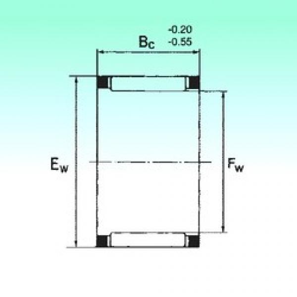 NBS KZK 14x19x10 Rolamentos de agulha #1 image