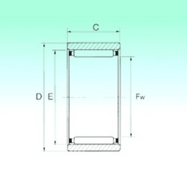 NBS RNAO 17x25x13 Rolamentos de agulha #1 image