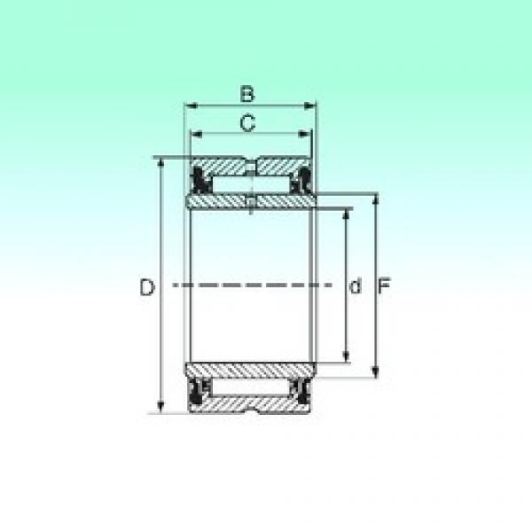 45 mm x 68 mm x 23 mm  NBS NA 4909 2RS Rolamentos de agulha #1 image