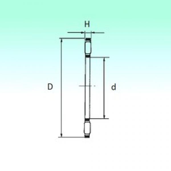 NBS AXK 2542 Rolamentos de agulha #1 image