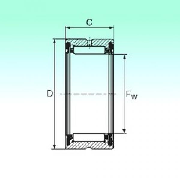 NBS RNA 4904 2RS Rolamentos de agulha #1 image