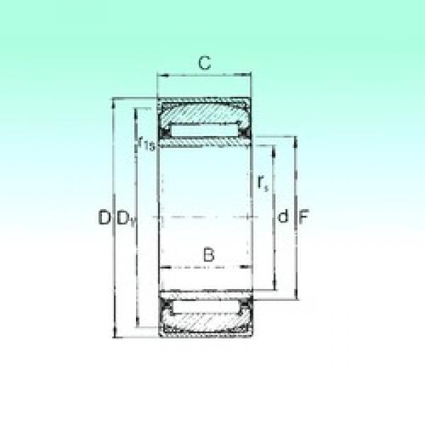 17 mm x 35 mm x 16 mm  NBS PNA 17/35 Rolamentos de agulha #1 image