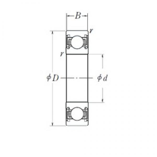 17 mm x 47 mm x 14 mm  NTN TMB303CCS24 Rolamentos de esferas profundas #1 image