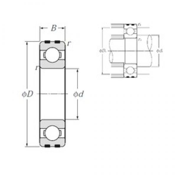 12 mm x 32 mm x 10 mm  NTN EC-6201 Rolamentos de esferas profundas #1 image